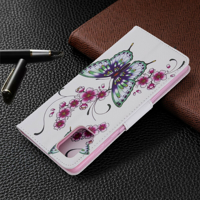 Funda Samsung Galaxy A71 Mariposas