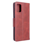 Funda Samsung Galaxy A71 Solapa oblicua lisa