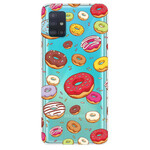 Funda Samsung Galaxy A71 Love Donuts