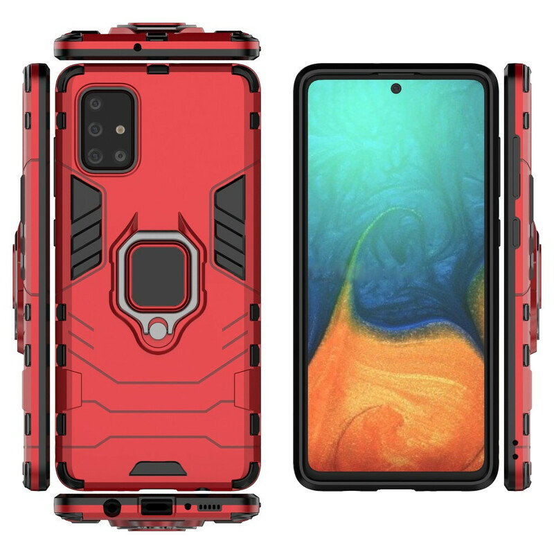 Funda resistente al anillo del Samsung Galaxy A71