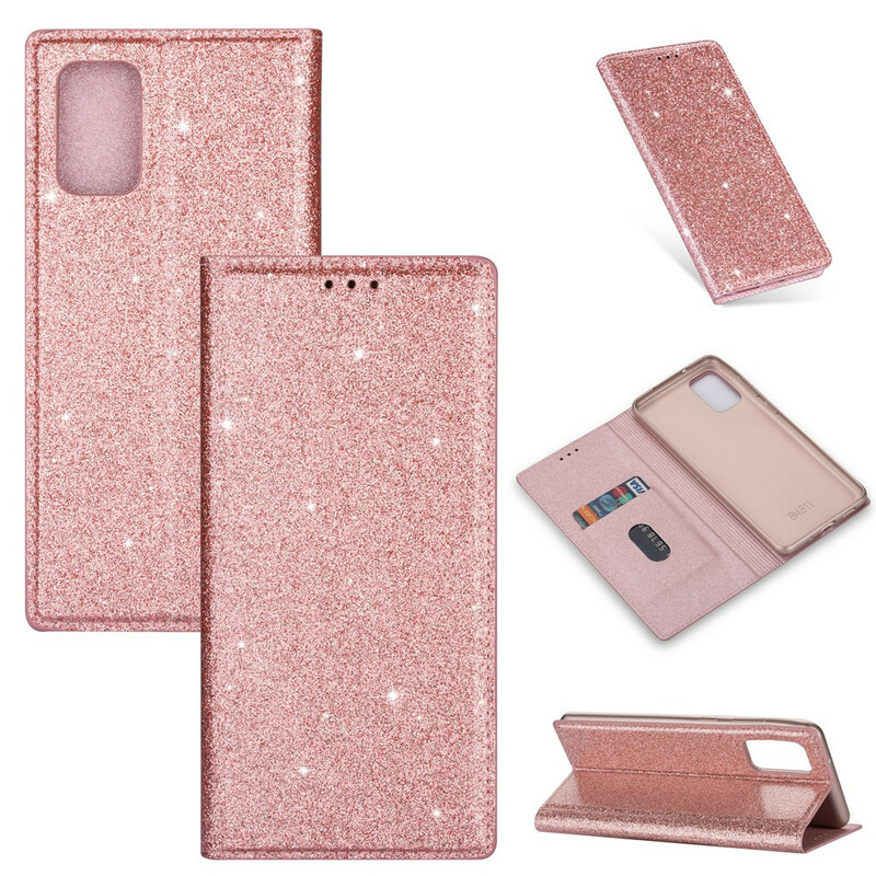 Flip Cover Samsung Galaxy S20 Style Glitter