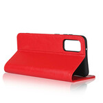 Flip Cover Samsung Galaxy S20 de cuero genuino