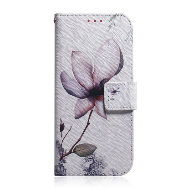 Samsung Galaxy S20 Funda Floral Rosa Viejo