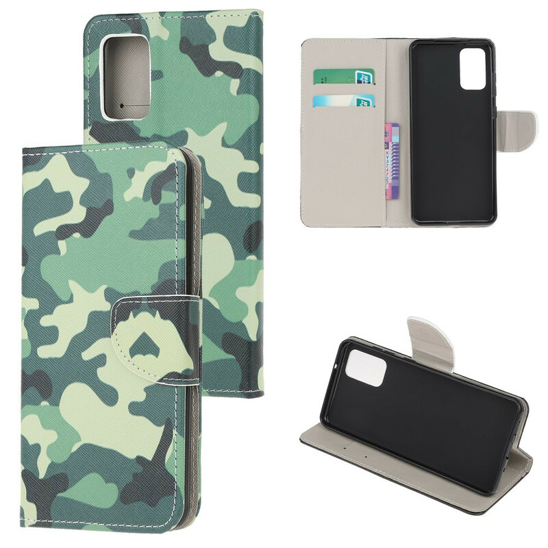 Funda militar de camuflaje para Samsung Galaxy S20