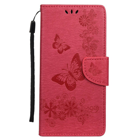 Funda Samsung Galaxy S20 Solo Mariposas con Colgante