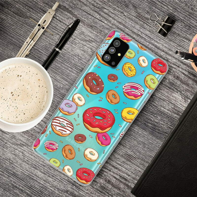 Funda Samsung Galaxy S20 Plus Love Donuts