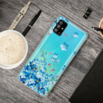 Funda Samsung Galaxy S20 Plus Flores Azules