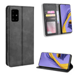 Funda abatible Samsung Galaxy S20 Vintage Efecto Cuero Elegante