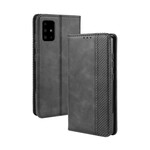 Funda abatible Samsung Galaxy S20 Vintage Efecto Cuero Elegante