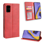 Funda abatible Samsung Galaxy S20 Vintage Efecto Cuero Elegante