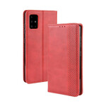 Funda abatible Samsung Galaxy S20 Vintage Efecto Cuero Elegante