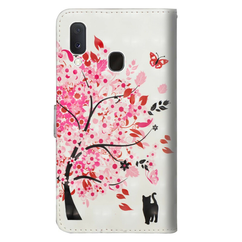 Funda Samsung Galaxy A10e Árbol Rosa