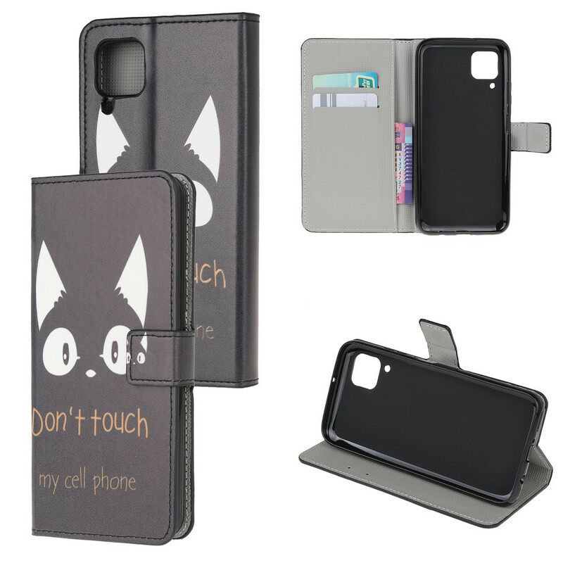 Funda para el Huawei P40 Lite Don't Touch My Cell Phone