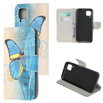 Funda Huawei P40 Lite Butterfly Royal