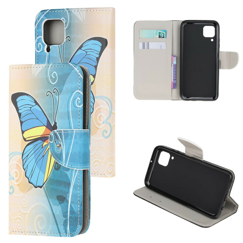 Funda Huawei P40 Lite Butterfly Royal