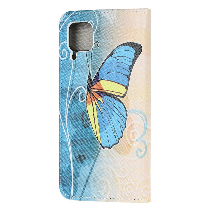 Funda Huawei P40 Lite Butterfly Royal