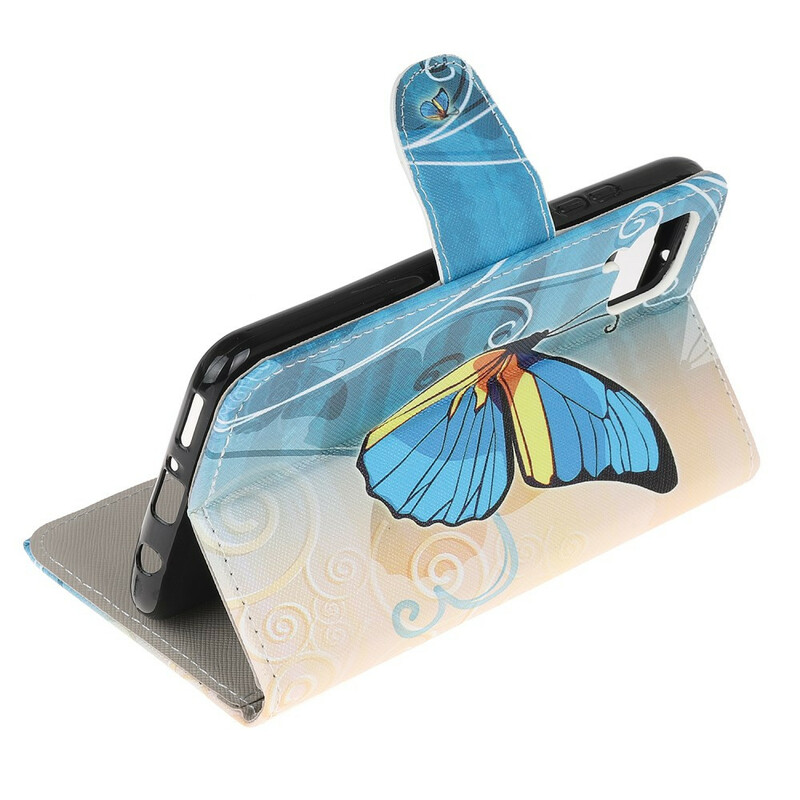 Funda Huawei P40 Lite Butterfly Royal