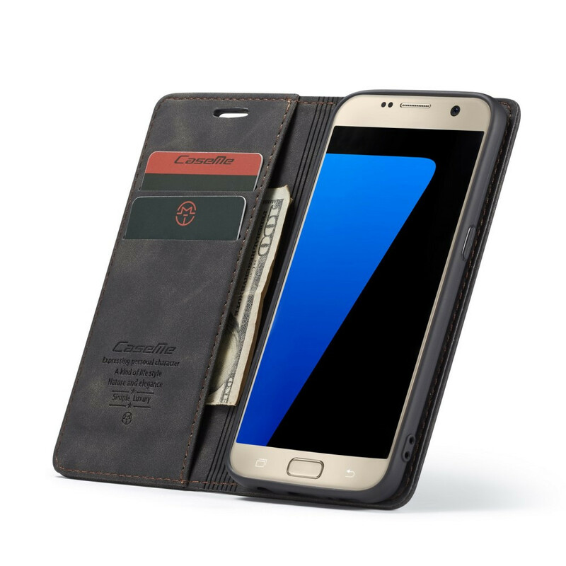Flip Cover Samsung Galaxy S7 CASEME Leatherette