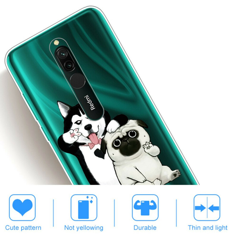 Funda para el Xiaomi Redmi 8 Funny Dogs
