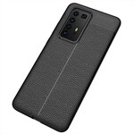 Funda de cuero Huawei P40 Pro Litchi Double Line