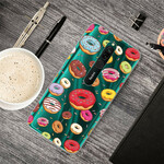 Funda para el Xiaomi Redmi 8 Love Donuts