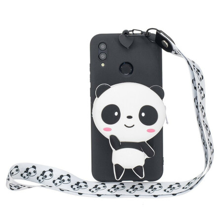 Funda Samsung Galaxy A40 Panda Cartera y Bandolera