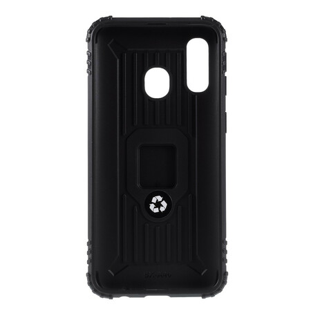 Funda de fibra de carbono y anillo Samsung Galaxy A40