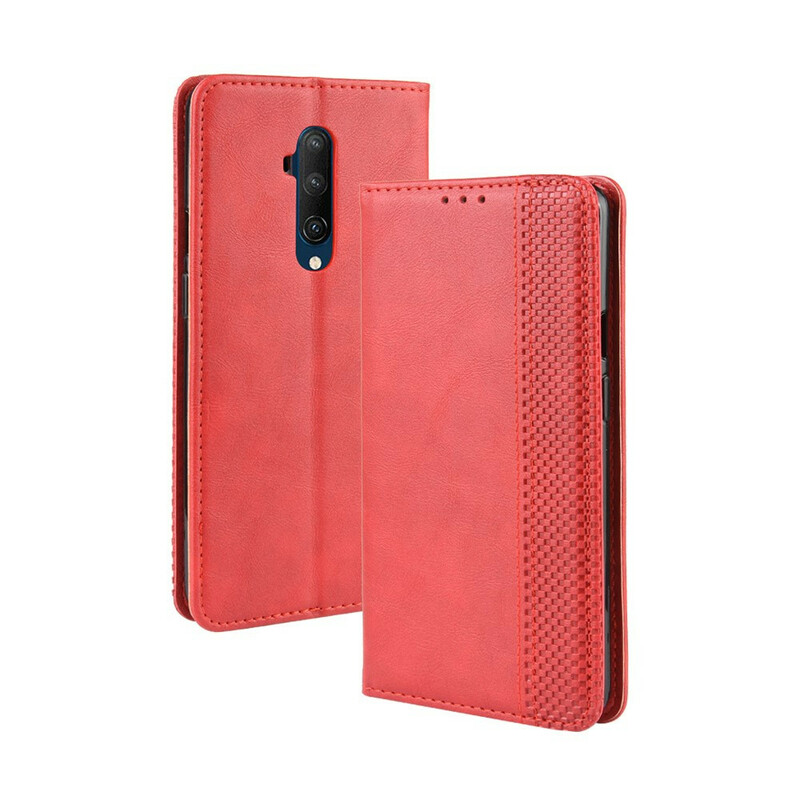  OnePlus 7T Pro Vintage Leather Effect Flip Cover