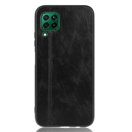 Costuras de la funda de cuero del Huawei P40 Lite