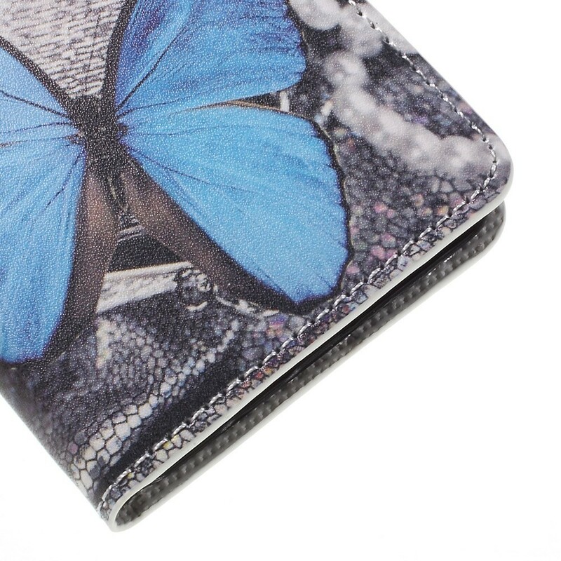 Funda Samsung Galaxy A5 2016 Azul Mariposa