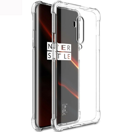 Funda de silicona flexible OnePlus 7T Pro con película para pantalla IMAK