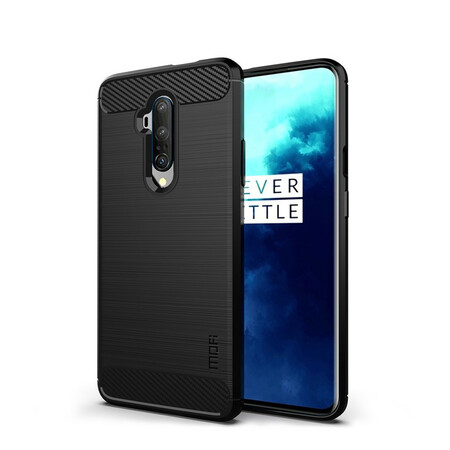OnePlus 7T Pro Funda de fibra de carbono cepillada MOFI