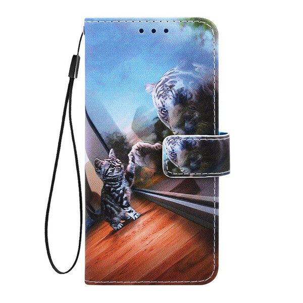 Funda Xiaomi Redmi 7A Ernest the Cat con cordón