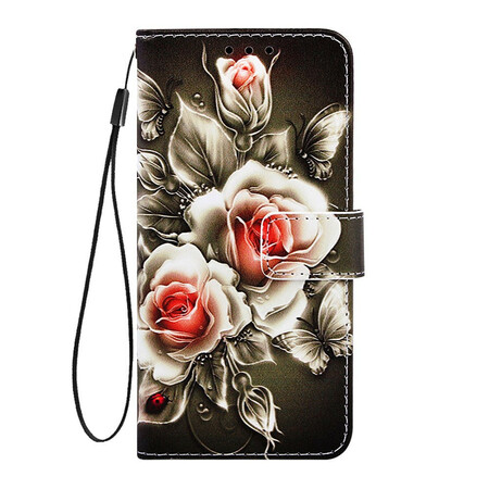 Funda con colgante rosa para el Xiaomi Redmi 7A