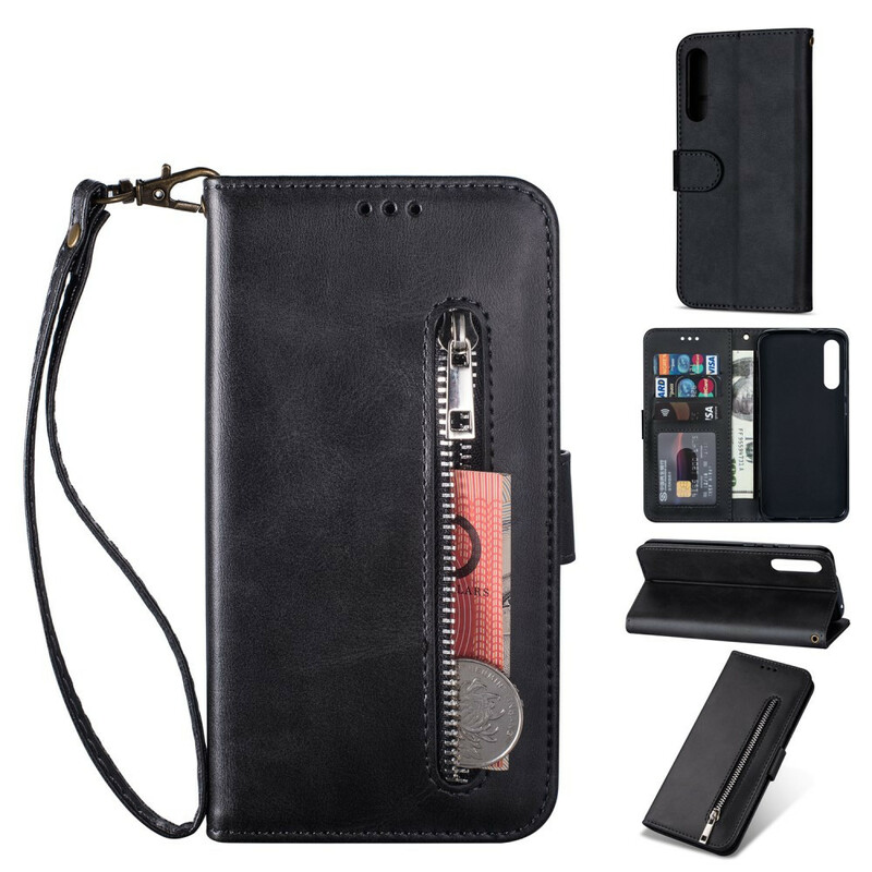 Xiaomi Mi 9 SE Cartera efecto cuero