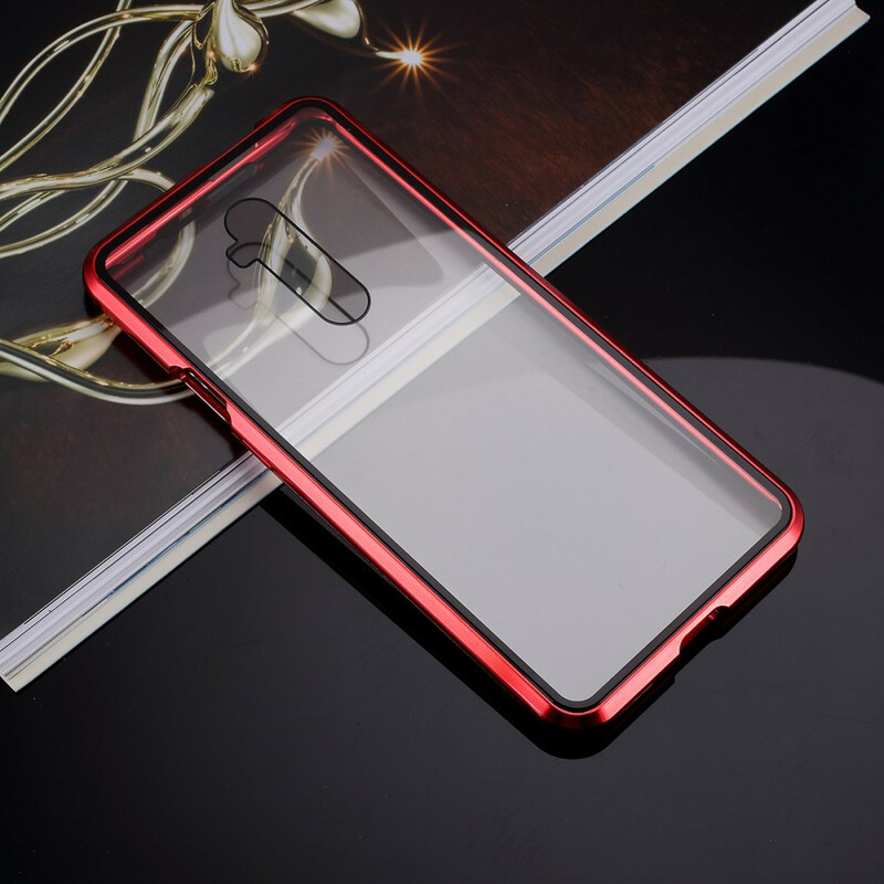 Funda de metal y cristal templado para el OnePlus 7T Pro