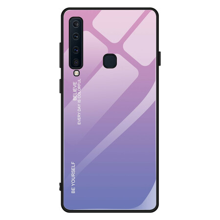 Funda de cristal templado Samsung Galaxy A9 Sé tú mismo