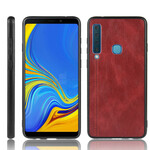 Samsung Galaxy A9 Funda de costura efecto cuero