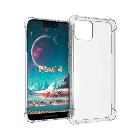 Esquinas reforzadas de la funda transparente del Google Pixel 4