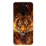 Funda Xiaomi Redmi Note 8 Pro Fire Tiger