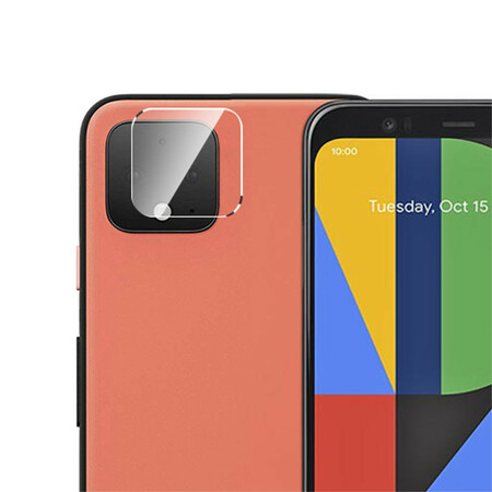 Protector de lente de cristal templado para el Google Pixel 4