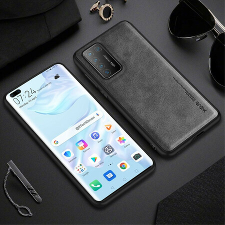 Funda de cuero vintage para el Huawei P40 Pro