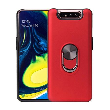 Funda desmontable para Samsung Galaxy A80 con anillo de soporte