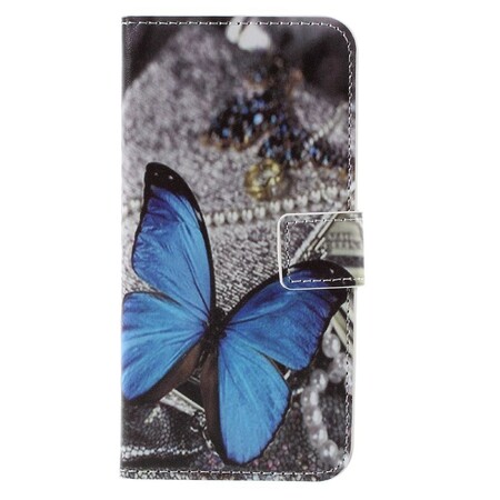 Funda de mariposa para Samsung Galaxy S7 Azul