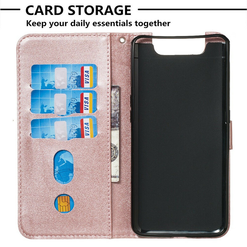 Samsung Galaxy A80 Vintage Funda Wallet