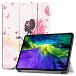 Smart Funda iPad 11" (2020) Leatherette Floral Fairy