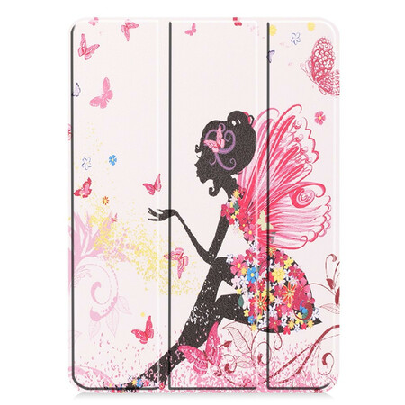 Smart Funda iPad 11" (2020) Leatherette Floral Fairy