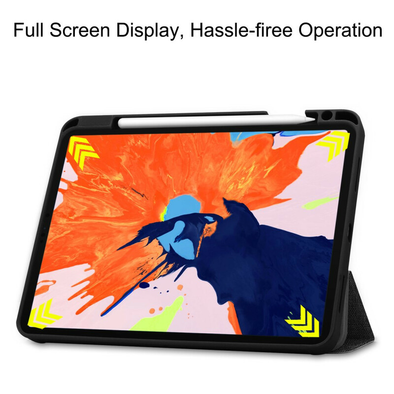 Smart Funda iPad Pro 12.9" (2020) Textura Jeans