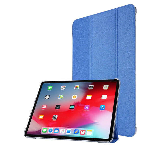 Funda inteligente para iPad Pro 12.9" (2020) en polipiel con textura de seda