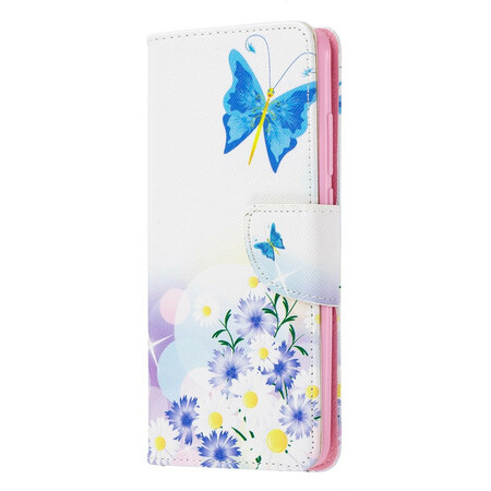 Funda pintada de mariposas y flores para el Xiaomi Mi 9T / Mi 9T Pro